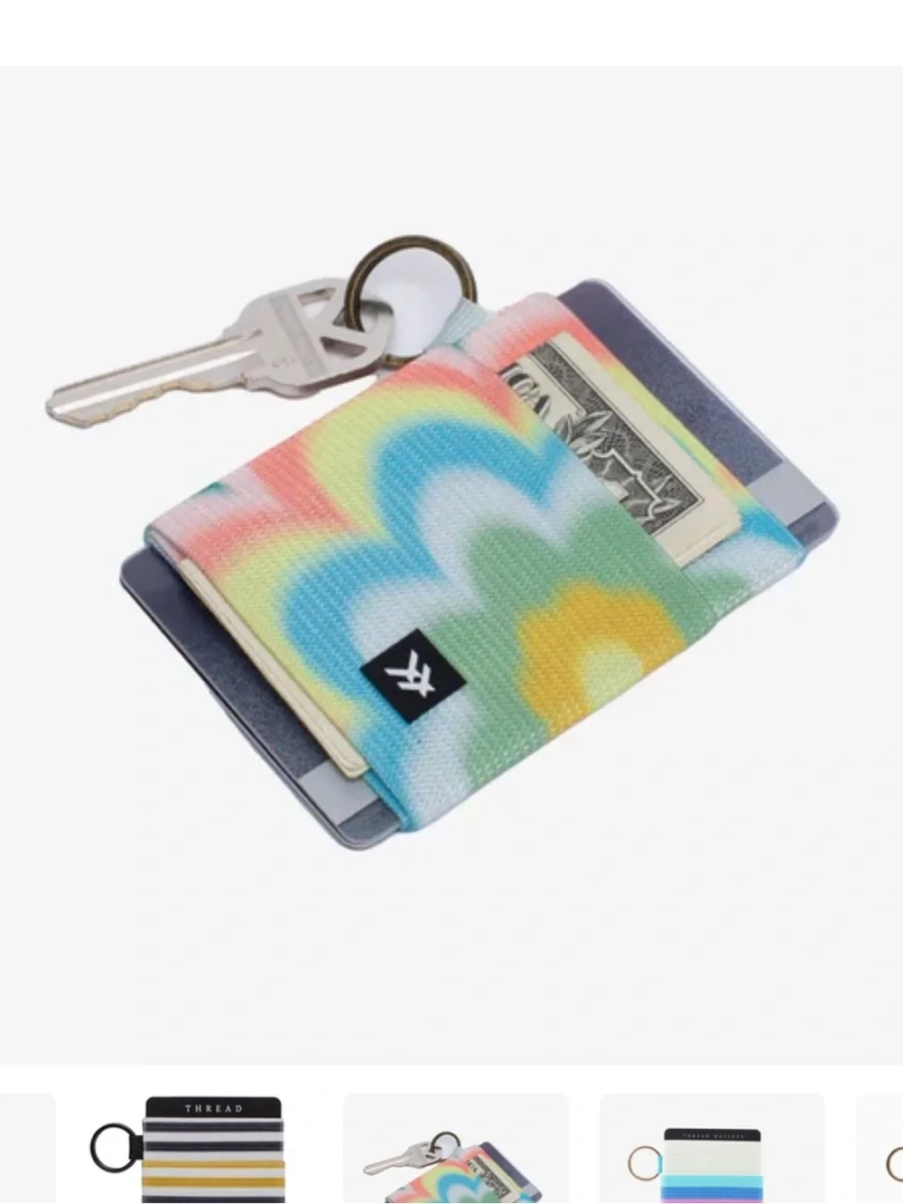 Two Elastic Thread Wallets